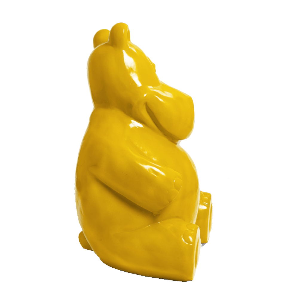 Hippopotame en resine 19 | The Luxury Box