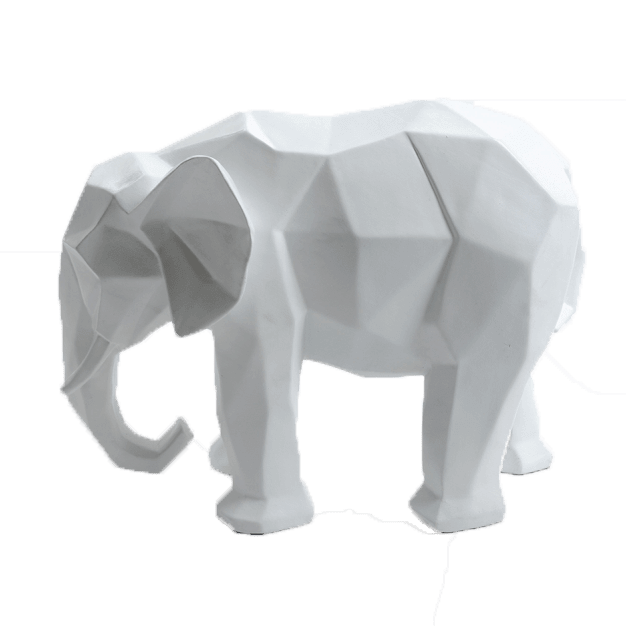 Elephant en resine 17 | The Luxury Box