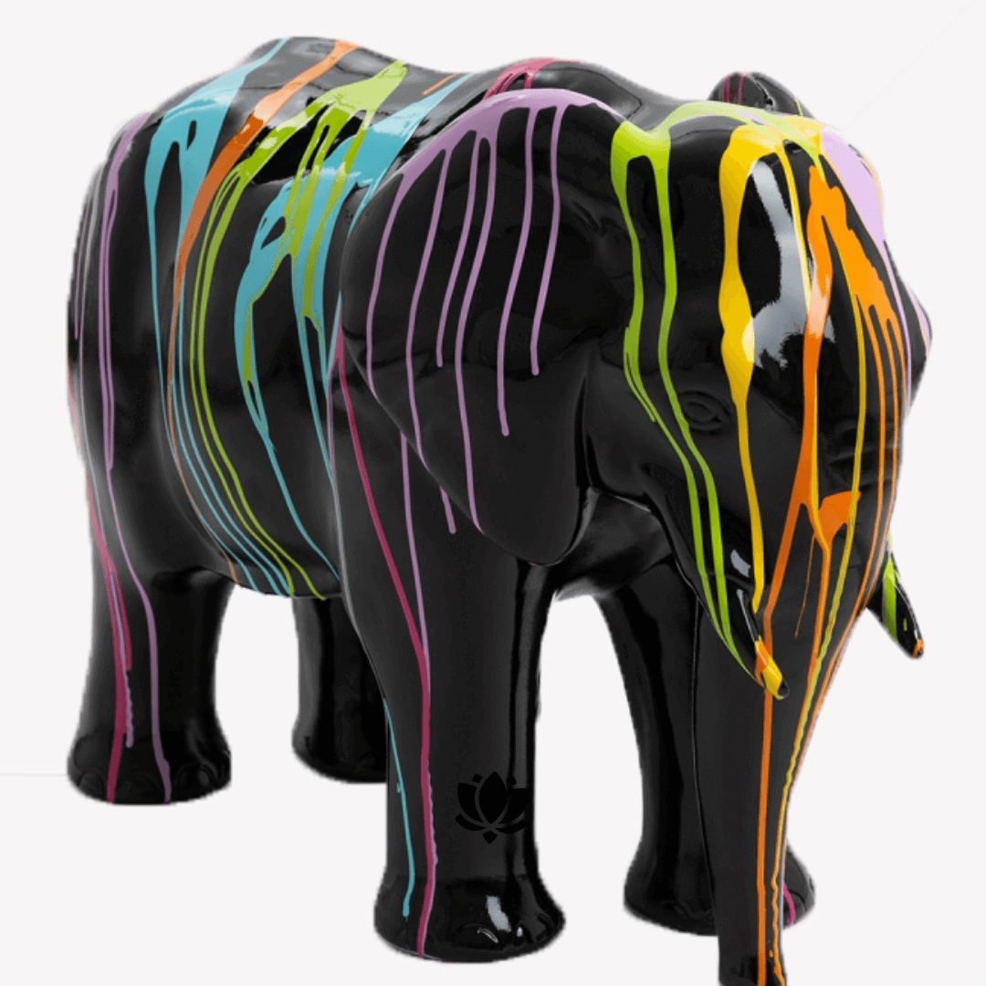 Elephant en resine 28 | The Luxury Box