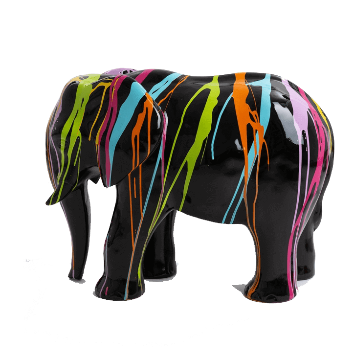 Elephant en resine 40 | The Luxury Box