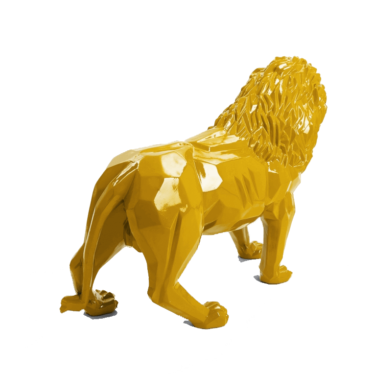 Lion en resine 19 | The Luxury Box