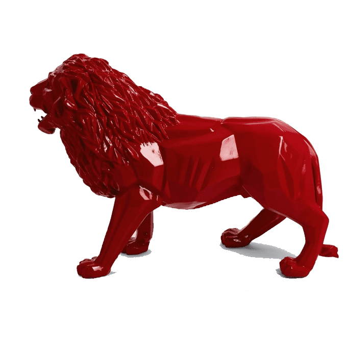 Lion en resine 32 | The Luxury Box