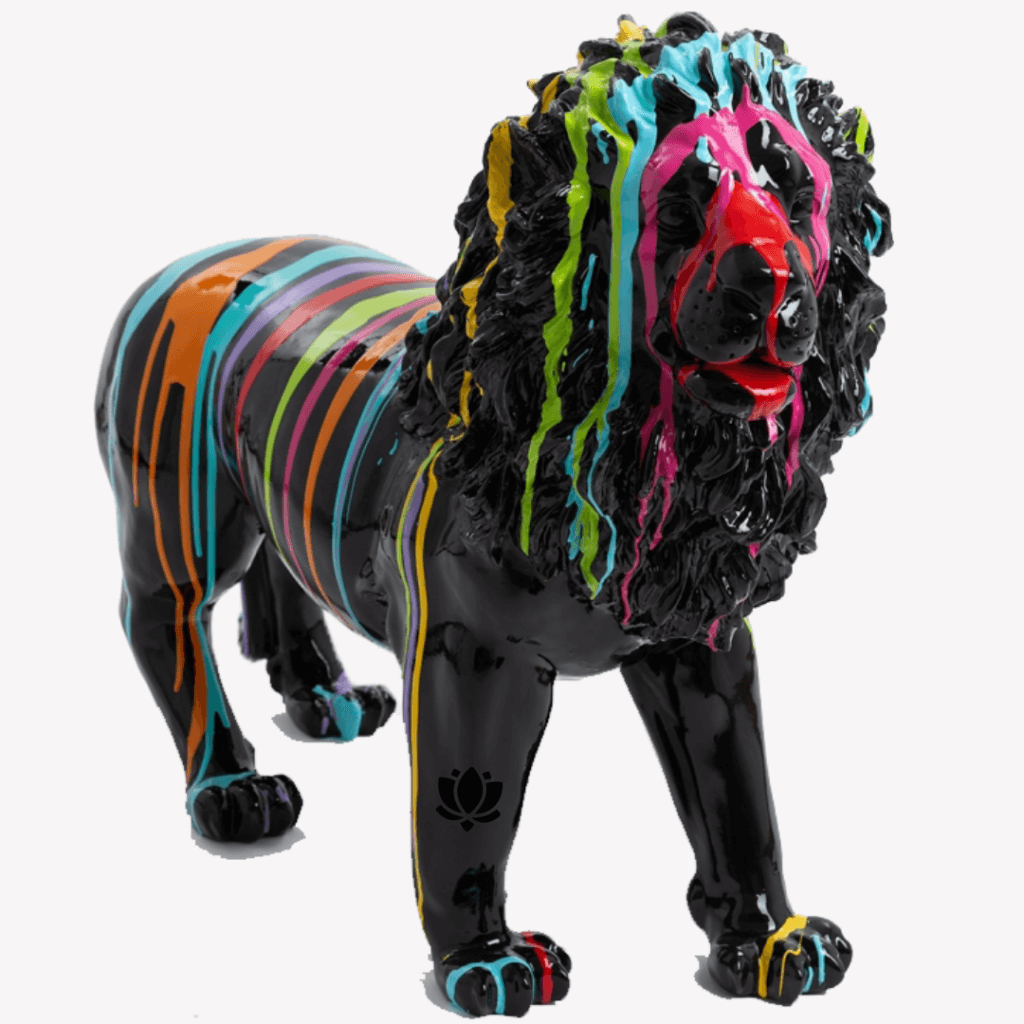 Lion en resine 4 | The Luxury Box