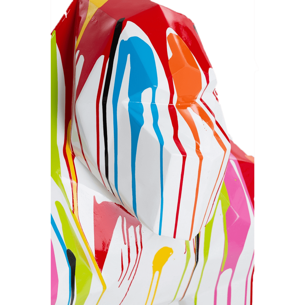 kamina 140cm statuegorilleorigamigeanttaillexldesigntrashmulticolorecoloridelabaseauchoix 2 min | The Luxury Box