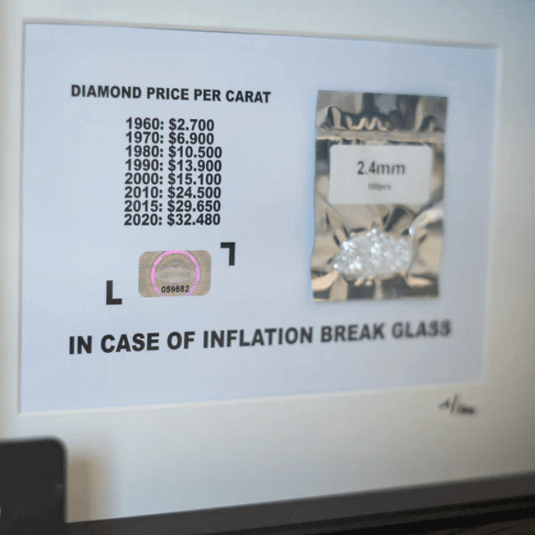 IN CASE OF INFLATION DIAMONDS FRAME 2 | The Luxury Box